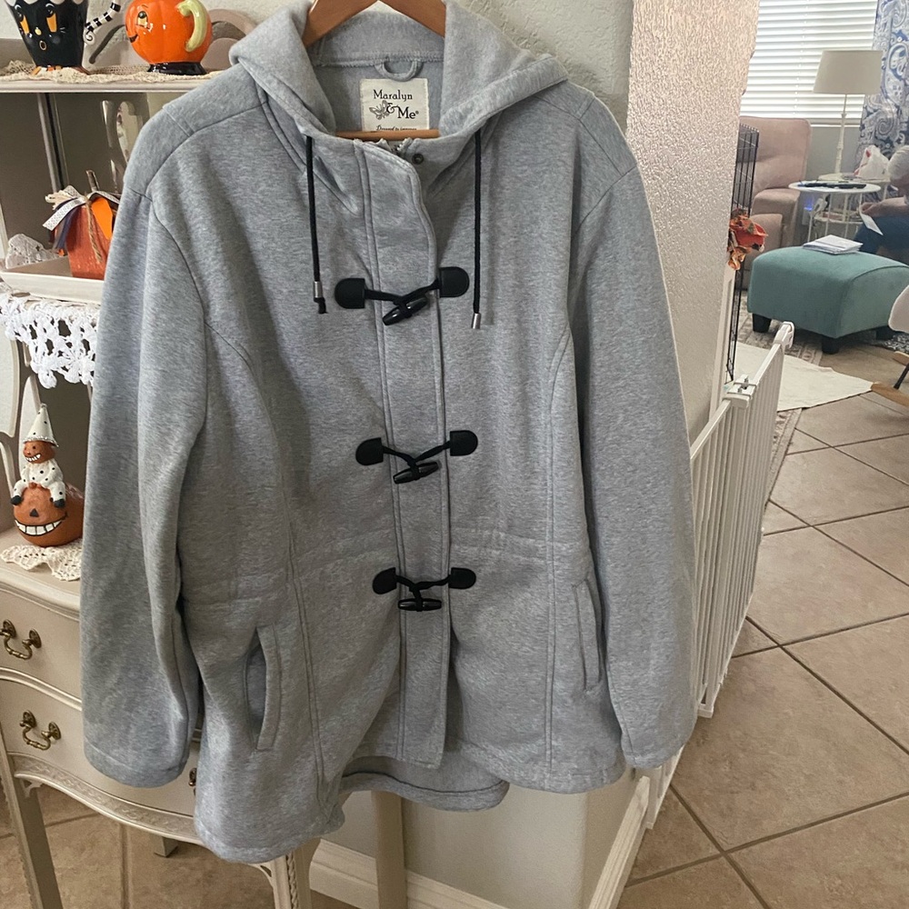 Marsh Landing Women's Gray Bomber Jacket